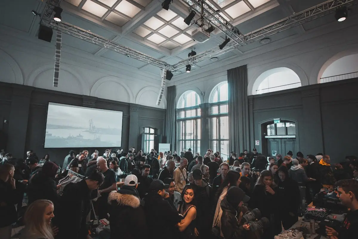 Impression einer professionell organisierten Veranstaltung